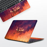 Arabic Custom Name Laptop Skin